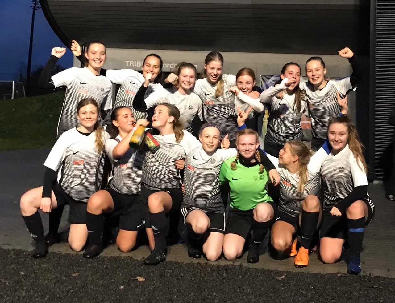 Vindere af U18 liga 1 foråret 19